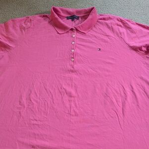 💗Tommy Hilfiger Vibrant Pink Polo 3X